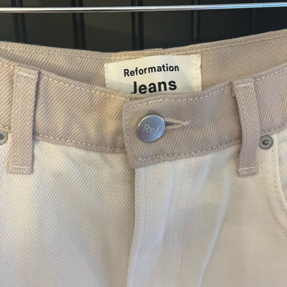 Reformation Cynthia High Rise Cropped, Size 28 - Picture 6 of 7